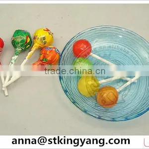 Fruit Flavor Lollipop With Bubble Gum thumbnail-1