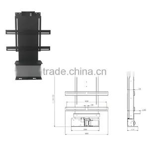 32 and 46 Inch Electic LCD TV Lift Mechanism Smooth Lift thumbnail-4