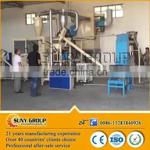 Hi-Tech Aluminum Plastic Composite Panel Scrap Recycling Machine thumbnail-2