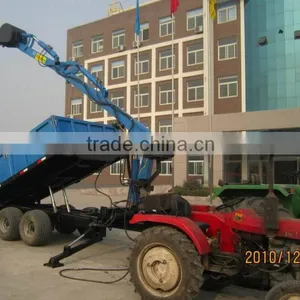8 Ton Tipping Trailer With Digger for Sale thumbnail-1