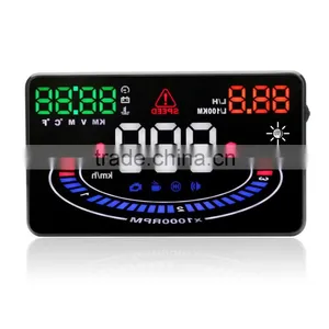 Universal Car HUD 5.5 Inch Vehicle Head up Display E300 With Obd2 thumbnail-1