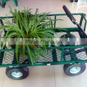 300kgs Foldable Steel Mesh Garden Tool Cart/hand Truck Seller thumbnail-1