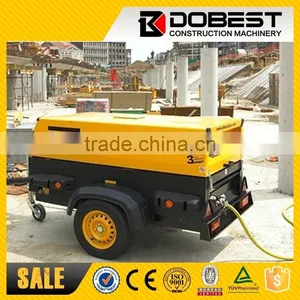 Atlas Copco Screw Air Compressor XAS67 Mobile Air Compressors thumbnail-1