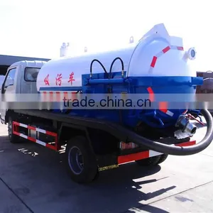 Forland Left Hand Drive 3 Cubic Meters Vacuum Suction Sewage Truck thumbnail-2