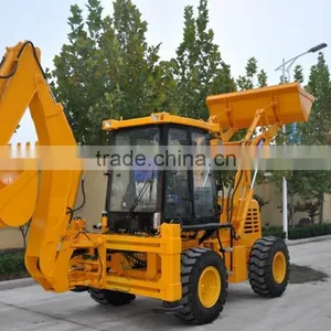 3-8ton Backhoe Loader With Air Condition and Hammer Line thumbnail-2