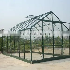 Halls Wall Commercial Float Tempered Glass Green House thumbnail-2