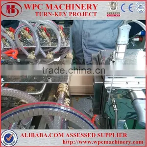 PVC Window Profile Extrusion Machine With Profile Cutting Machine thumbnail-1