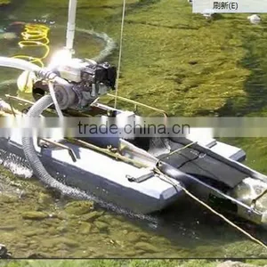 Chinese Mini Portable Gold Dredger in Small River thumbnail-5