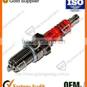 High Performance Color Ceramic Qulaity D8TC Motorcycle Spark Plug thumbnail-1