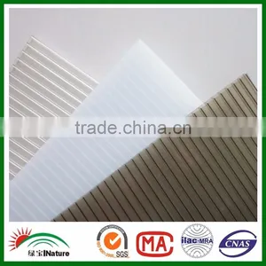100% Bayer Virgin Materials,with UV Coating Polycarbonate Hollow Sheet thumbnail-6