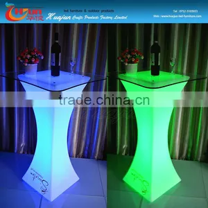 Led Glowing Tables High Top Cocktail Tables Led Cocktail Table thumbnail-4