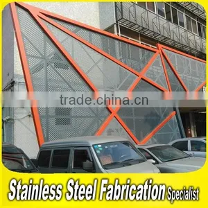 304 Stainless Steel Decorative Exterior Perporated Wall Panel thumbnail-2