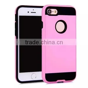 Wiredrawing Phone Case TPU + PC Combo Phone Shell Protective Back Cover for IPhone 7 thumbnail-6