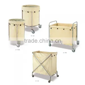 Linen Cleaning Carts for Hotel Hospital Airport thumbnail-1