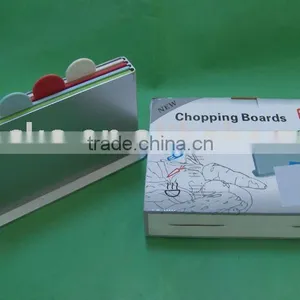 4pcs Multi Functional Kitchen Plastic Chopping Blocks thumbnail-1