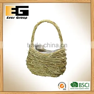 Nature Rattan Flower Pots Handmade Baskets for Sale thumbnail-4