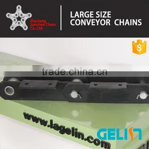 BWJ Heat Treatment Alloy Steel Industrial Apron Feeder Conveyor Chain thumbnail-5