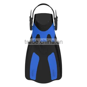 2016 New Product Open Heel Snorkeling Fins Snorkel Dive Fins for Skin Dive Made by PP+TPR thumbnail-5