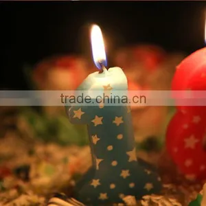 Pentagram Pattern Numbers Happy Birthday Candle thumbnail-2
