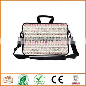 13-Inch Pink Water Ripples Bohemian Style Waterproof Neoprene Laptop Sleeve Case Bag thumbnail-1