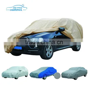 UV Protector Canvas Car Cover , Full Set Car Body Cover thumbnail-1