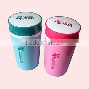 320ml Plastic Airtight Vacuum Cup With Lid/Water Cup/Vacuum Bottle thumbnail-2