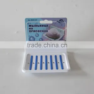 Plastic Soap Holder With Sucker. thumbnail-2