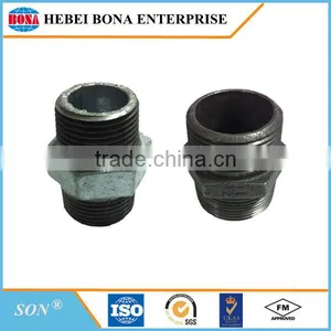 Good Quality Malleable Cast Iron Hexagon Pipe Nipple thumbnail-6