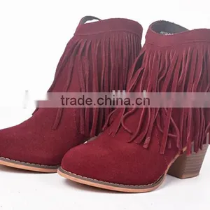 GZY Heel Shoes Women Low Cut Latest Boots China Export Guanghzou Factory Wholesale Eur0pe and American 2017 Stcok thumbnail-2