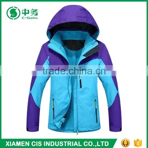 2017 Hot Sale Winter Waterproof Ski Wear Blank Snowboard Jacket for Women thumbnail-4
