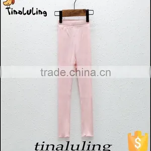 Wholesale Girls Ruffle Pants Children's Skinny Tights and Leggings thumbnail-5