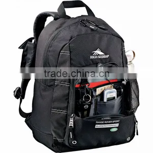 High Sierra Impact Backpack - Large Main Compartment, Media Player Pocket With Headphone Port and Comes With Your Logo. thumbnail-2