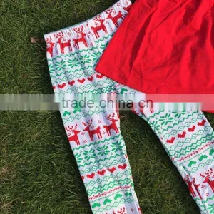 FALL OUTFITS Persnickety Girls 3 Pieces Scarf Sets Girls Christmas Pant Sets Kids Reindeer Clothes Boutique Girl Clothing thumbnail-4