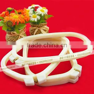 Colorful Cross Stitch Hoop Plastic Frosted Embroidery Hoop Hand Hoops thumbnail-1