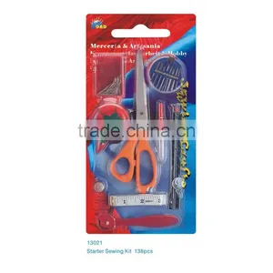 D&D Home Sewing Set Travel Sewing Kit With 35pcs Sewing Accessories (No13021) thumbnail-1