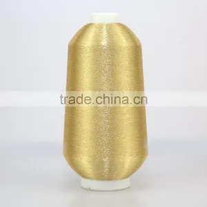 Pure Gold Metallic Yarn Embroidery Thread thumbnail-1