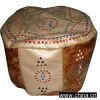 Natural Leather Cushion Cover thumbnail-1