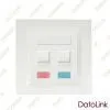 86 Type, 2 Ports, Face Plate thumbnail-1