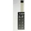 100mA 10M Ohms 3M468MP PET PC Rubber Membrane Switch Keyboard Assembled With SMD LED thumbnail-1