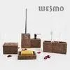 WBP0233B Personalized 6 Piece Break Resistance Polyresin Bathroom Set thumbnail-1