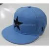 Blue Fitted Embroiery Cap thumbnail-1