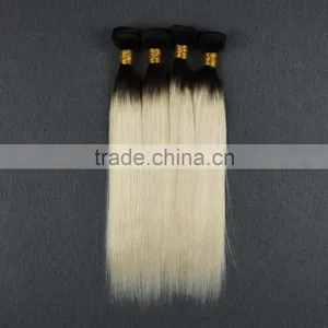 Wholesale High Quality Remy Tange Free no Shedding 1b 613 Two Tone Braiding Hair thumbnail-3