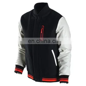 Baseball Jacket/ College Jackets/ School Jackets, Varsity Jackets, Satin BaseBall Jackets, Varsity Jacket Wool Body thumbnail-1