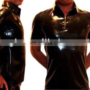 Latex Short Sleeve Shirt thumbnail-1