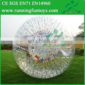 Crazy Giant Human Hamster Ball for Sale, TPU or PVC Zorb Ball Used for Grass or Hill Rolling thumbnail-6