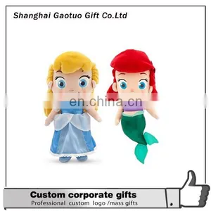 Customiztaion Logo Mermaid Figures Dolls Toy,Good-looking Plush Stuffed Mermaid Doll Toys thumbnail-1