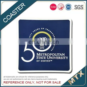 Customized Soft Pvc Cheap Beer Custom Coasters thumbnail-2