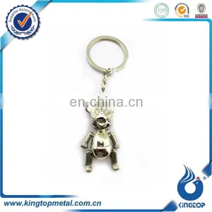 Custom Design Souvenir 3D Bear Keychain thumbnail-1