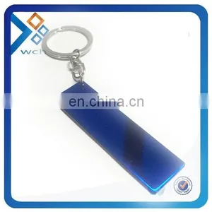 Promotional Personalised Stainless Steel Blank Custom Keyring thumbnail-1