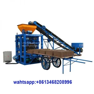 QT4-24Big Capacity Cement Block Making Machine Concrete Interlock Brick Making Machine thumbnail-1